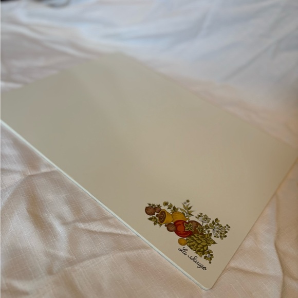 Vintage Spice of Life White Cutting Board - Picture 2 of 5